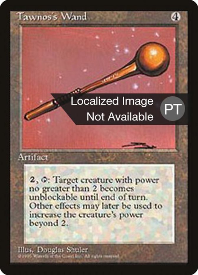 Tawnos's Wand [Fourth Edition (Foreign Black Border)] | Dumpster Cat Games