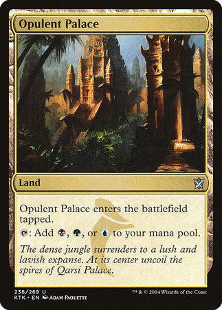 Opulent Palace [Khans of Tarkir] | Dumpster Cat Games