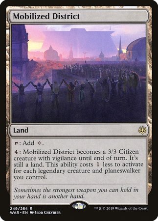 Mobilized District [War of the Spark] | Dumpster Cat Games