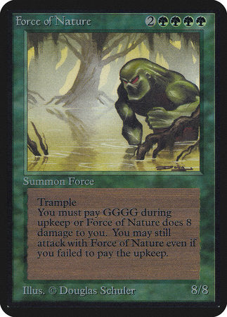 Force of Nature [Limited Edition Alpha] | Dumpster Cat Games