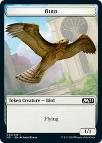Bird Token [Core Set 2021] | Dumpster Cat Games