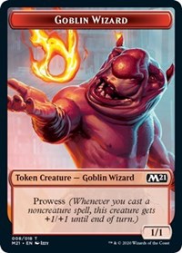 Goblin Wizard Token [Core Set 2021] | Dumpster Cat Games