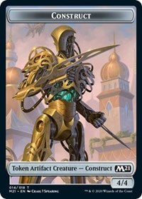 Construct Token [Core Set 2021] | Dumpster Cat Games