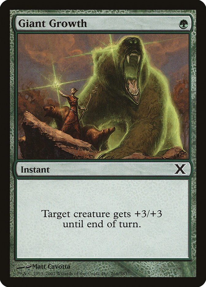 Giant Growth [Tenth Edition] | Dumpster Cat Games