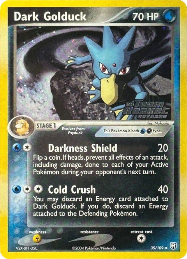 Dark Golduck (35/109) (Stamped) [EX: Team Rocket Returns] | Dumpster Cat Games