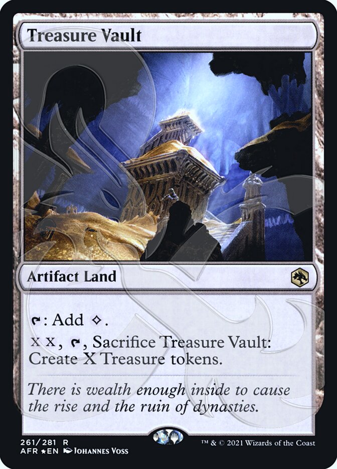 Treasure Vault (Ampersand Promo) [Dungeons & Dragons: Adventures in the Forgotten Realms Promos] | Dumpster Cat Games