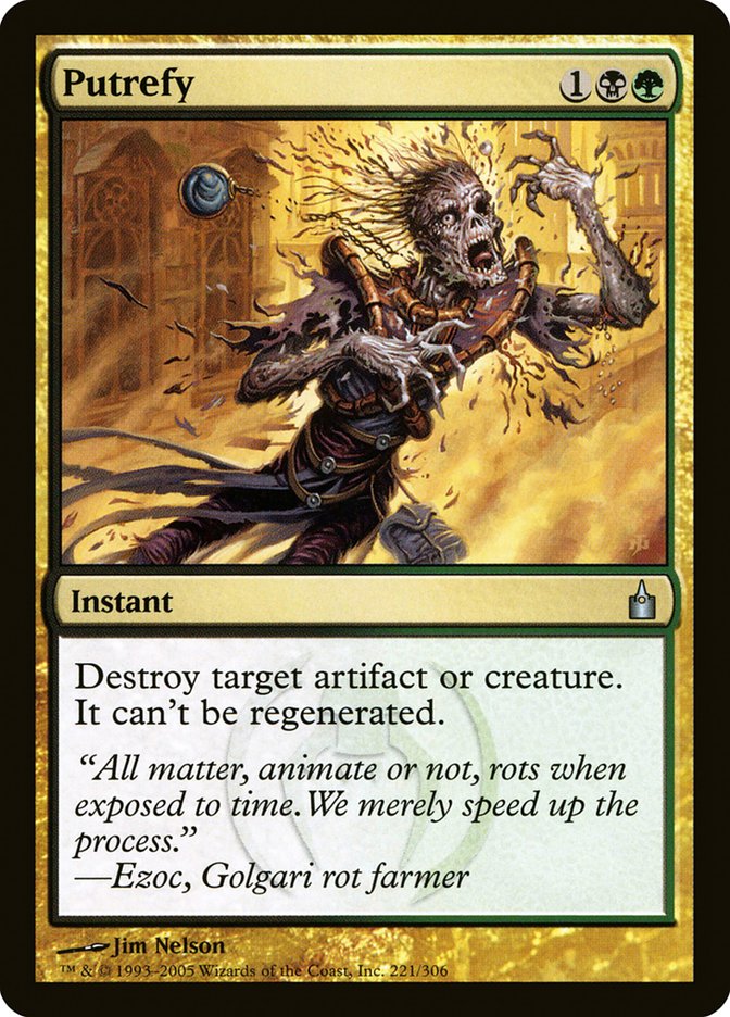 Putrefy [Ravnica: City of Guilds] | Dumpster Cat Games