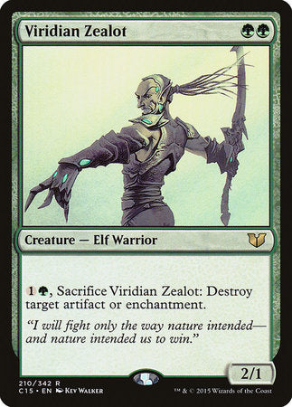 Viridian Zealot [Commander 2015] | Dumpster Cat Games