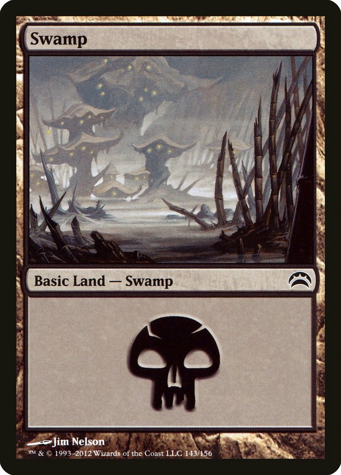 Swamp (143) [Planechase 2012] | Dumpster Cat Games