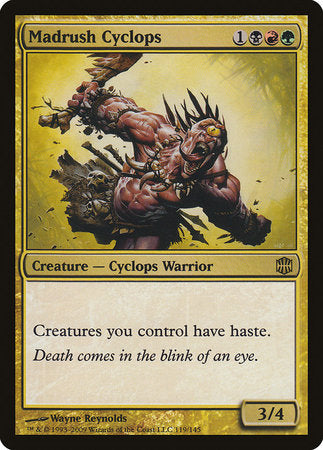 Madrush Cyclops [Alara Reborn] | Dumpster Cat Games