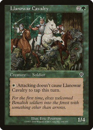 Llanowar Cavalry [Invasion] | Dumpster Cat Games