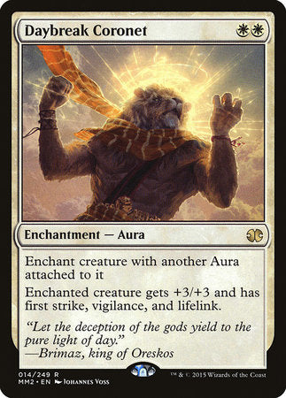 Daybreak Coronet [Modern Masters 2015] | Dumpster Cat Games