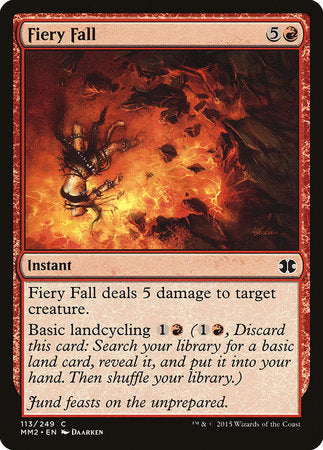 Fiery Fall [Modern Masters 2015] | Dumpster Cat Games