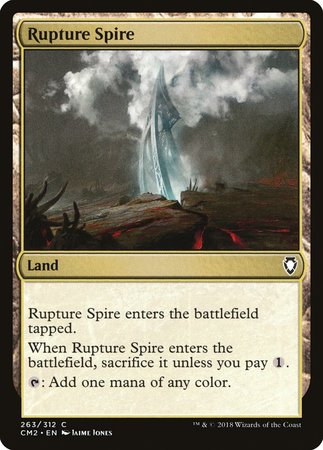 Rupture Spire [Commander Anthology Volume II] | Dumpster Cat Games