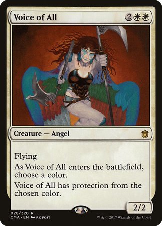 Voice of All [Commander Anthology] | Dumpster Cat Games
