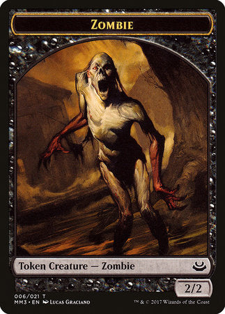 Zombie Token [Modern Masters 2017 Tokens] | Dumpster Cat Games