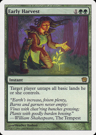 Early Harvest [Ninth Edition] | Dumpster Cat Games