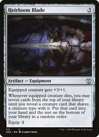 Heirloom Blade [Zendikar Rising Commander] | Dumpster Cat Games