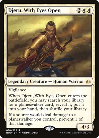 Djeru, With Eyes Open [Hour of Devastation] | Dumpster Cat Games