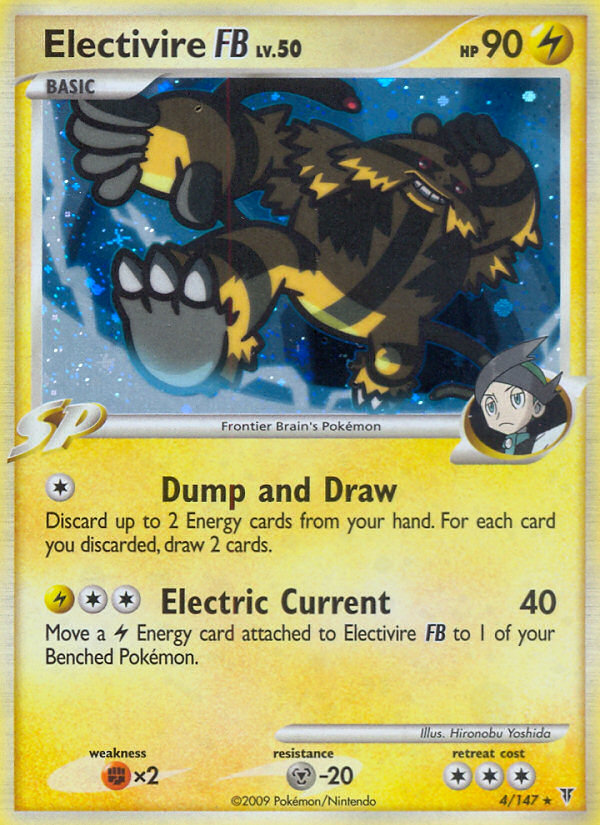 Electivire FB (4/147) [Platinum: Supreme Victors] | Dumpster Cat Games