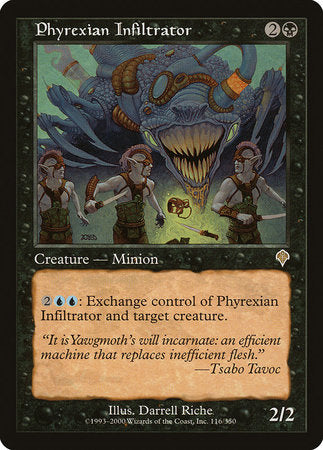 Phyrexian Infiltrator [Invasion] | Dumpster Cat Games