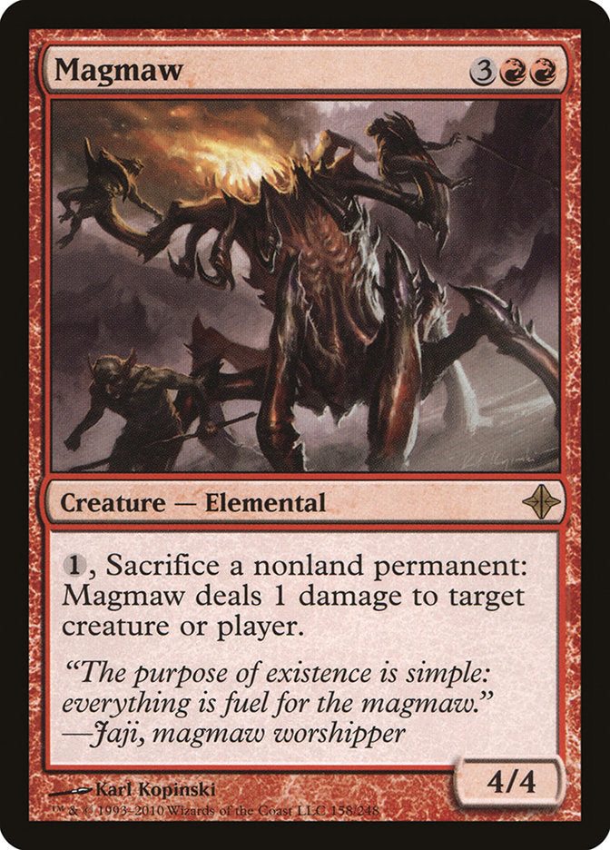 Magmaw [Rise of the Eldrazi] | Dumpster Cat Games