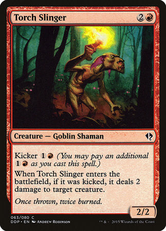 Torch Slinger [Duel Decks: Zendikar vs. Eldrazi] | Dumpster Cat Games