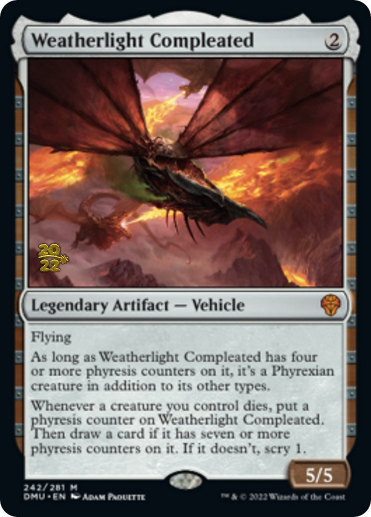 Weatherlight Compleated [Dominaria United Prerelease Promos] | Dumpster Cat Games