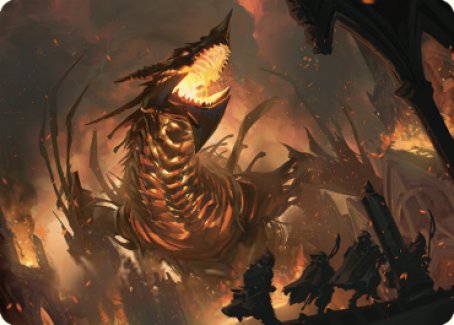 The Fall of Kroog Art Card [The Brothers' War Art Series] | Dumpster Cat Games
