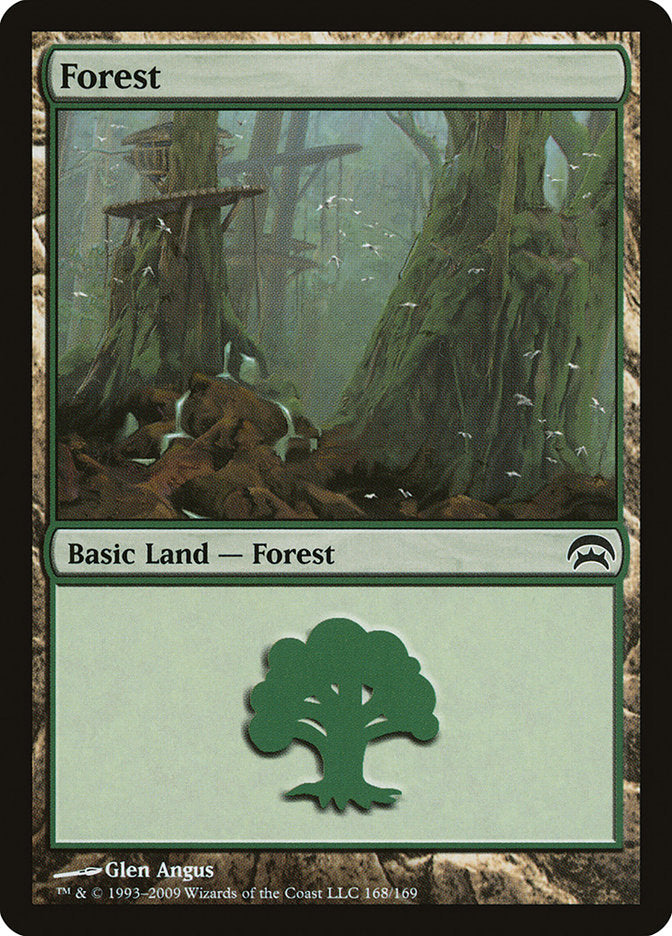 Forest (168) [Planechase] | Dumpster Cat Games