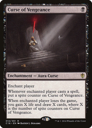 Curse of Vengeance [Commander 2016] | Dumpster Cat Games
