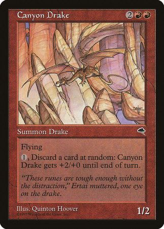 Canyon Drake [Tempest] | Dumpster Cat Games