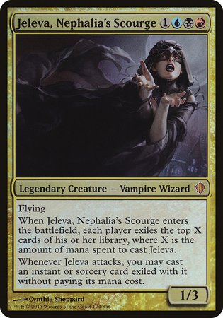 Jeleva, Nephalia's Scourge (Commander 2013) [Commander 2013 Oversized] | Dumpster Cat Games