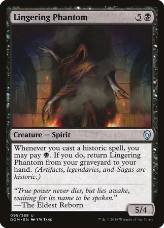 Lingering Phantom [Dominaria] | Dumpster Cat Games