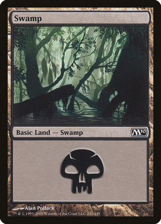 Swamp (241) [Magic 2010] | Dumpster Cat Games