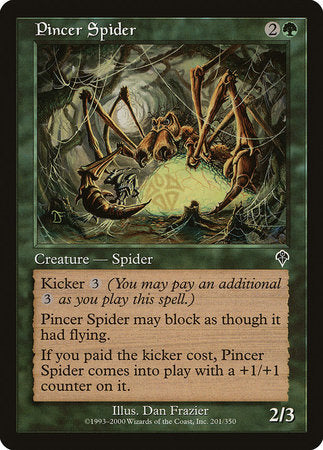Pincer Spider [Invasion] | Dumpster Cat Games