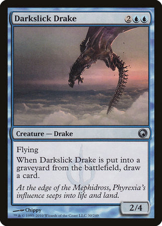 Darkslick Drake [Scars of Mirrodin] | Dumpster Cat Games