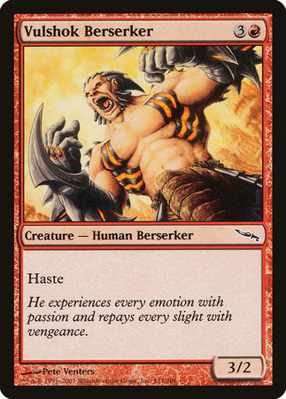 Vulshok Berserker [Mirrodin] | Dumpster Cat Games