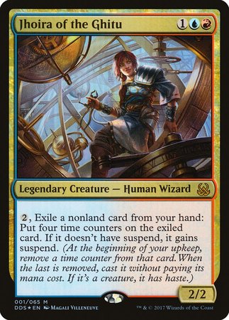 Jhoira of the Ghitu [Duel Decks: Mind vs. Might] | Dumpster Cat Games