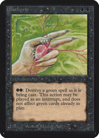 Deathgrip [Limited Edition Alpha] | Dumpster Cat Games