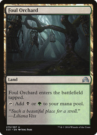 Foul Orchard [Shadows over Innistrad] | Dumpster Cat Games