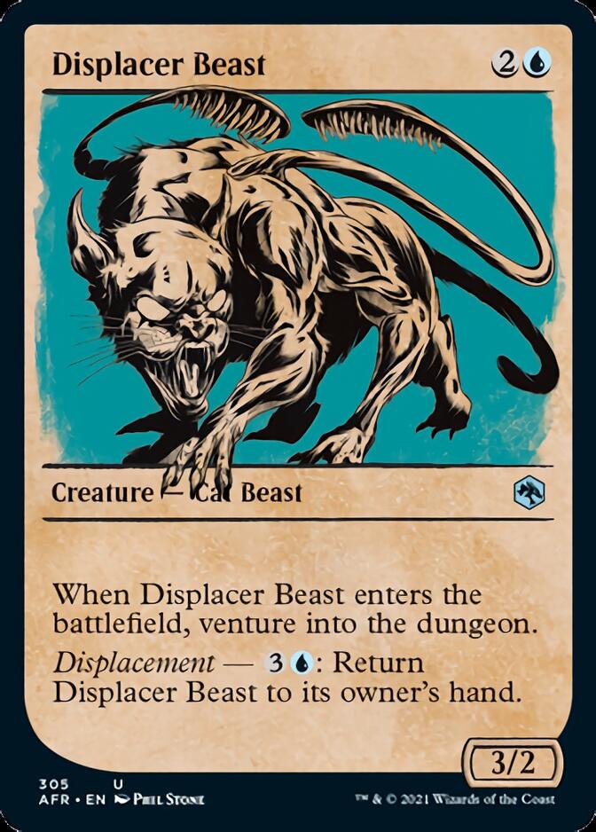 Displacer Beast (Showcase) [Dungeons & Dragons: Adventures in the Forgotten Realms] | Dumpster Cat Games