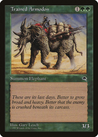 Trained Armodon [Tempest] | Dumpster Cat Games