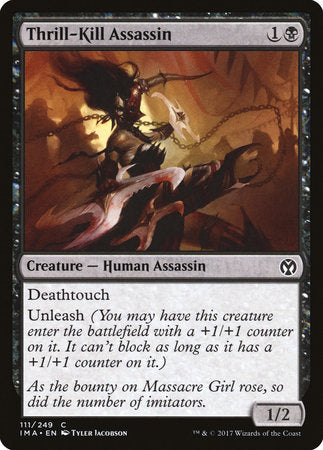 Thrill-Kill Assassin [Iconic Masters] | Dumpster Cat Games