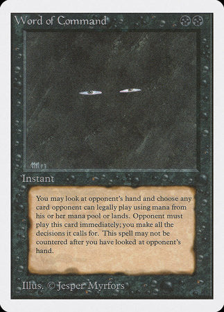 Word of Command [Unlimited Edition] | Dumpster Cat Games