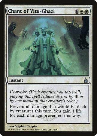 Chant of Vitu-Ghazi [Ravnica: City of Guilds] | Dumpster Cat Games