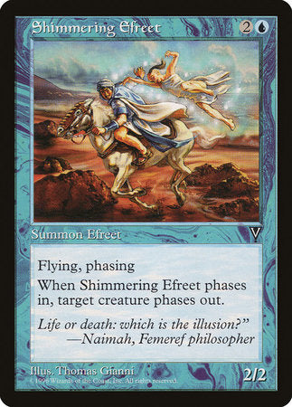Shimmering Efreet [Visions] | Dumpster Cat Games
