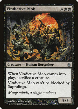 Vindictive Mob [Ravnica: City of Guilds] | Dumpster Cat Games