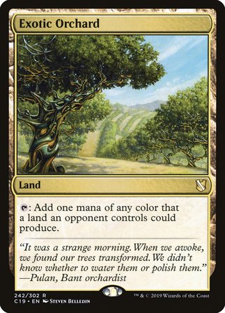 Exotic Orchard [Commander 2019] | Dumpster Cat Games