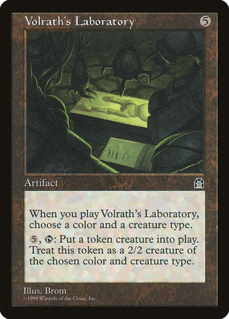 Volrath's Laboratory [Stronghold] | Dumpster Cat Games